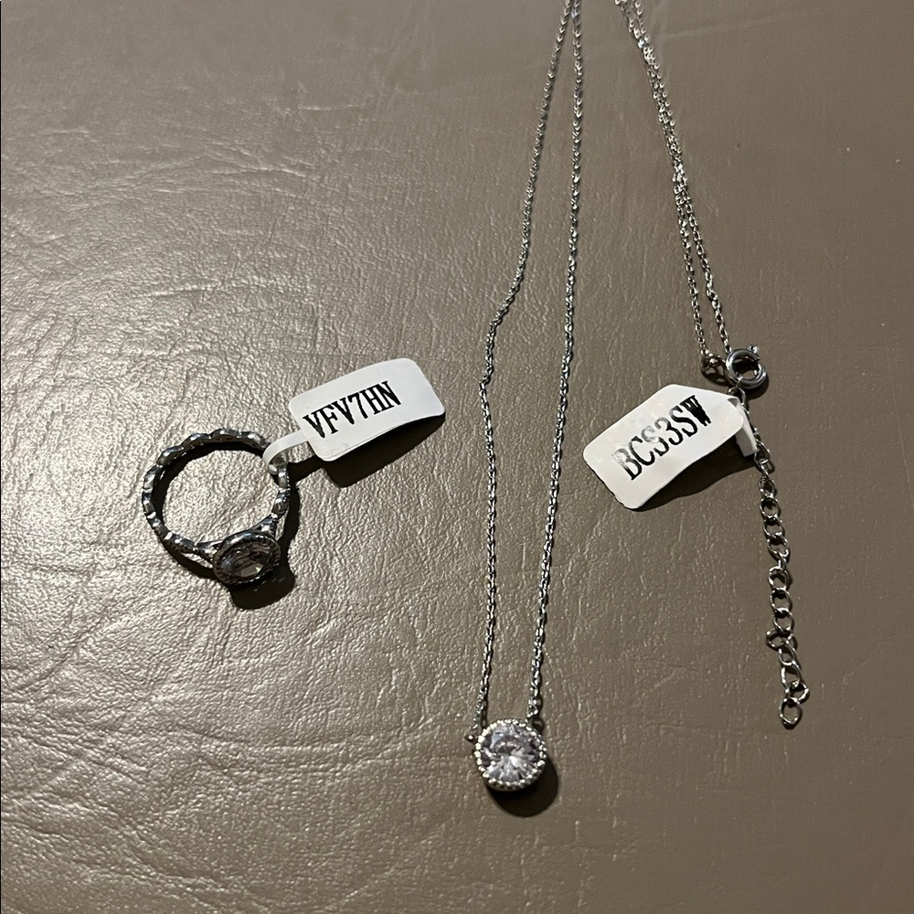 Charmed Aroma | Necklace & Ring Set - Size 6 Ring